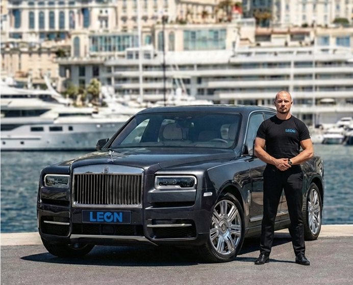 Rolls-Royce Cullinan with a LEON security driver in Monaco